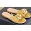 Chanel Lambskin tubular Mules with Camellia Gold 2024