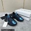 Givenchy Spectre runner Men's Sneakers in laminated leather Blue with zip