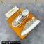 Louis Vuitton Monogram denim Time Out Women/Men Sneakers Beige