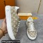 Louis Vuitton Monogram denim Time Out Women/Men Sneakers Beige