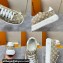 Louis Vuitton Monogram denim Time Out Women/Men Sneakers Beige