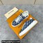Louis Vuitton Monogram denim Time Out Women/Men Sneakers Dark Blue