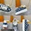 Louis Vuitton Monogram denim Time Out Women/Men Sneakers Dark Blue