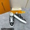 Louis Vuitton Monogram denim Time Out Women/Men Sneakers Black