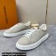 Louis Vuitton Perforated calf leather Time Out Women/Men Sneakers Gray