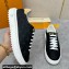 Louis Vuitton Perforated calf leather Time Out Women/Men Sneakers Black