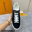 Louis Vuitton Perforated calf leather Time Out Women/Men Sneakers Black