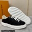 Louis Vuitton Perforated calf leather Time Out Women/Men Sneakers Black