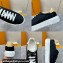 Louis Vuitton Perforated calf leather Time Out Women/Men Sneakers Black