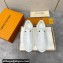 Louis Vuitton Perforated calf leather Time Out Women/Men Sneakers White