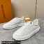 Louis Vuitton Perforated calf leather Time Out Women/Men Sneakers White