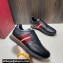 Bally Astel Men's Sneakers in Calf leather Black with Bally Stripe