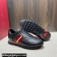 Bally Astel Men's Sneakers in Calf leather Black with Bally Stripe