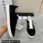 Givenchy Town Men's Sneakers in leather suede Black