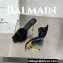 Balamin Heel 9.5cm Uma Satin Silk Mules Black 2024