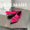 Balamin Shearling and Pearl Coin Loafers Fuchsia 2024