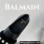 Balamin Shearling and Pearl Coin Loafers Black 2024