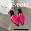 Balamin Brushed Lether Coin Mules Fuchsia 2024