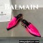 Balamin Brushed Lether Coin Mules Fuchsia 2024