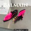Balamin Brushed Lether Coin Mules Fuchsia 2024