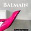 Balamin Brushed Lether Coin Mules Fuchsia 2024