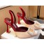 Manolo Blahnik Heel 9cm Prietasli Crystal and Pearl Buckle Satin Slingback Pumps Beige