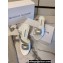Manolo Blahnik Heel 5.5cm Satin Embellished Laalita Mules White