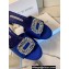 Manolo Blahnik Heel 5.5cm Satin Embellished Laalita Mules Blue