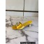 Manolo Blahnik Heel 5.5cm Satin Embellished Laalita Mules Yellow
