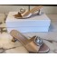 Manolo Blahnik Heel 5.5cm Satin Embellished Laalita Mules Beige