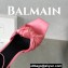 Balamin Heel 9.5cm Uma Satin Silk Sandals Pink 2024