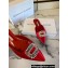 Manolo Blahnik Heel 1.5cm Satin Embellished Sigulona Flat Mules Red