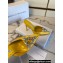 Manolo Blahnik Heel 9.5cm Satin Namutri Mules Yellow