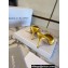 Manolo Blahnik Heel 9.5cm Satin Namutri Mules Yellow