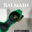 Balamin Heel 9.5cm Uma Satin Silk Sandals Green 2024