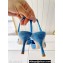 Manolo Blahnik Heel 7cm MAYSLI Suede Buckle Slingback Mules Blue