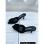 Manolo Blahnik Heel 7cm MAYSALE Suede Buckle Mules Black