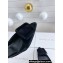 Manolo Blahnik Heel 7cm MAYSALE Suede Buckle Mules Black