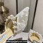 Jimmy Choo Heel 6.5cm Aurelie 65 Pointed Pumps Lace White with Pearl Embellishment 2024