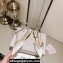 Jimmy Choo point-toe flats Crystals Satin White with Crystal Embellishment 2024