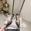 Jimmy Choo Heel 8.5cm Saeda 85 Pumps Crystals Satin Black with Crystal Embellishment 2024