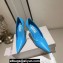 Jimmy Choo Heel 10cm Maryanne 100 Pointed-Toe Pumps Calf Leather Blue 2024