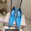 Jimmy Choo Heel 10cm Maryanne 100 Pointed-Toe Pumps Calf Leather Blue 2024