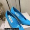 Jimmy Choo Heel 10cm Maryanne 100 Pointed-Toe Pumps Calf Leather Blue 2024