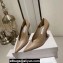 Jimmy Choo Heel 10cm Maryanne 100 Pointed-Toe Pumps Calf Leather Brown 2024