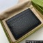 Gucci Card case with Interlocking G 734999 in Black leather