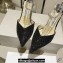 Jimmy Choo Heel 8.5cm Saeda 85 Pumps Glitter Black with Crystal Embellishment 2024