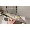 Jimmy Choo point-toe flats Crystals Satin Gold with Crystal Embellishment 2024