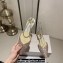 Jimmy Choo point-toe flats Crystals Satin Gold with Crystal Embellishment 2024