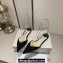 Jimmy Choo point-toe flats Patent Leather Black with Crystal Embellishment 2024